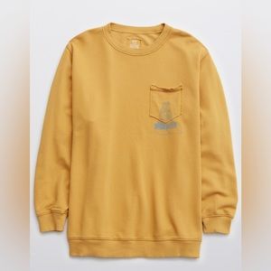 Aerie The Sweat Everyday Crew Neck Sweatshirt Small